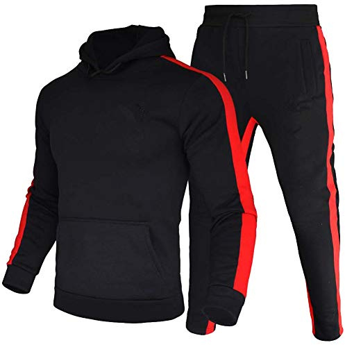 amropi Herren Trainingsanzug Jogginganzug Männer Kapuzenpullover und Jogginghose Sportanzug