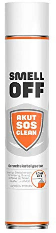 SMELL OFF Long Life Geruchsneutralisierer 750 ml - ergiebiger & effektiver Geruchsentferner zur nachhaltigen Geruchsbeseitigung von organischen Gerüche jeglicher Art
