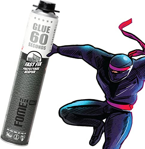 FOME FLEX 60 SECONDS FAST FIX ADHD FOAM, 850 ml