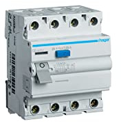 Cd441j Hager Interrupteur Différentiel Tétrapolaire 30ma 40a Type Ac - Bornes Alignées
