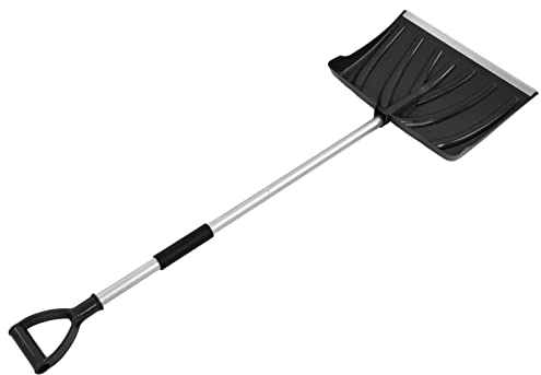 Pala de Nieve de aleación de Aluminio, Pala de excavación Desmontable en Forma de D, Gran Capacidad para Limpiar Caminos de Tierra nevados