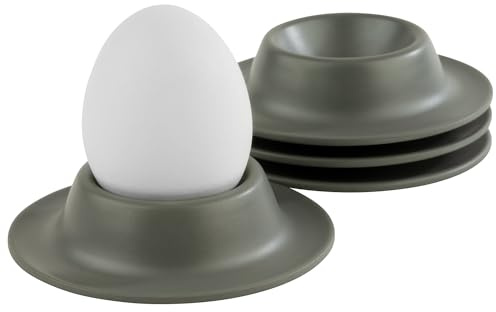 APS 85296 Eierbecher, 8,50 x 8,50, Höhe 4,50 cm, Melamin, grau