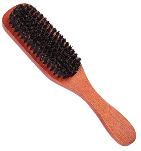 MUSISALY Brosse à Poils de Sanglier pour Cheveux Bouclés, Démêlage et Massage Cuir Chevelu, pour Salon de Coiffure et Usage Domestique