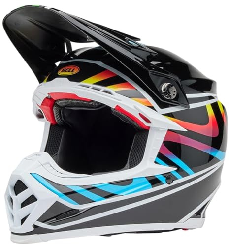 BELL HELMET MOTO-9S FLEX DRIFT BLACK/MULTI L ECE6