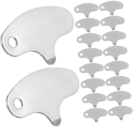 COLLBATH Cascanueces Portátil de Acero Inoxidable 20 Piezas Multifuncional para Castañas y Nueces Herramienta de Cocina Práctica para Uso Doméstico y Viaje
