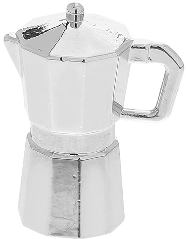 DRESSOOS Ornement De Cafetière, Cafetière pour Mini Maison, Mini Trucs De Cuisine, Petite Cafetière, Accessoire De Cuisine Factice, Accessoire Photo, Mini Meuble De Maison, Statue De