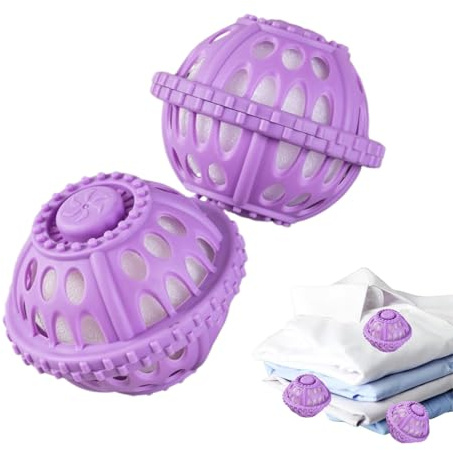 Boules à linge pour la machine à laver, Washing Machine Balle à linge - Boules de linge de séchoir non détergent - Débarquant des odeurs, produits de nettoyage des ménages pour la maison, les voyages,
