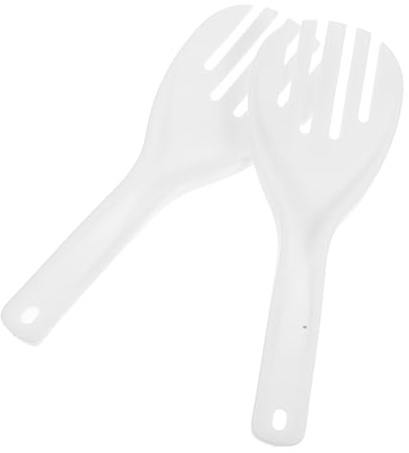 Zerodeko 2pièces Lot De Cuillères à Riz Plastique Pelles à Riz Et Pommes De Terre Résistantes Chaleur Anti- Pour