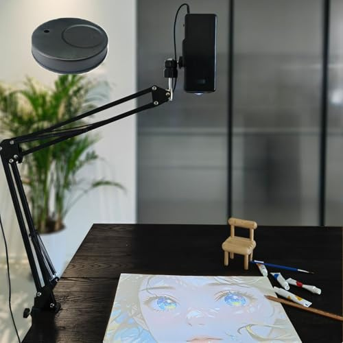 Proiettore Artistico Intelligente Con Dimensioni Regolabili Da 18 Cm A 200 Cm, Risoluzione 640x480 Per Il Tracciamento, Connessione Bluetooth E Wifi Per Ios/android/pc Machine + Base