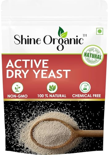 Baker’s Active Dry Yeast Powder for Baking – Suitable for Bread, Pizza, Cakes and Dough Recipes – 200 g