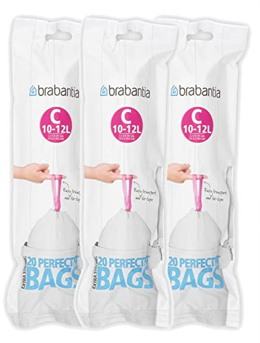 Brabantia Müllbeutel (10-12 Liter (C) (60 Stuck))