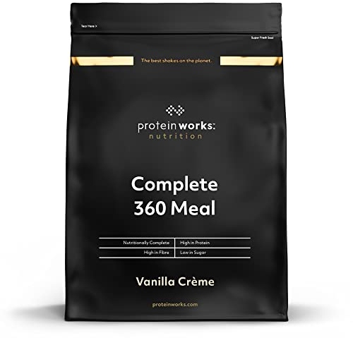 Pasto Completo 360 | Pasto Completo Equilibrato | Pasto Rapido E Conveniente | THE PROTEIN WORKS | Crema alla Vaniglia | 2kg