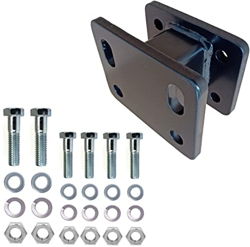 Ersatzplatte für Anhängerkupplung von 90 mm bis 83 x 56 mm und 83 x 56 mm bis 90 mm AHK Bock