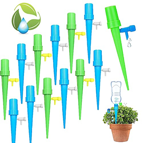 Automatisch Bewässerung Set, 30 Stück TopfpflanzenGarten Pflanzen Blumen Bewässerungssystem, Einstellbar Automatic Watering Set, Zimmerpflanze Bewässerung Ideal Wasserversorgung Während Ihrem Urlaub