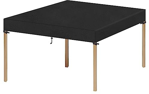 VANSHEIM Square Garden Table Cover Patio for Rattan Furniture Covers Outside Top Protectors Coffee Tables 140x140x15cm, (VSEU078)