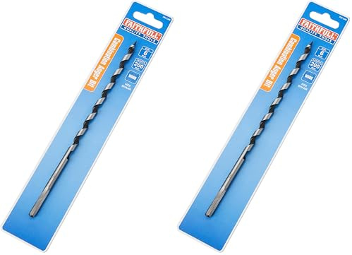 Faithfull FAICA6 Comb Auger Bit 6MM X 200MM 0/L (Pack of 2)