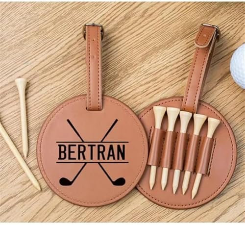 Einzigartige Golftasche Tag Mit Golf-Tees | Besondere Jahrestag Golf Geschenk Für Verlobte | Customized Golf Geschenke Für Männer Für Freund