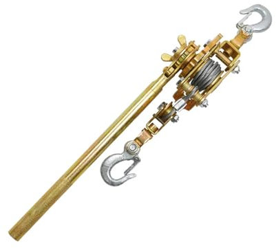 KOVNISE Mini Chain Hoist 1 Ton (2200 Lbs) Manual Hand Lift Chain Block Hoist with 2 Heavy Duty Hooks Rope Pulley Hoist for Building, Garages, Warehouse and Open-Air, Unpowered Operations