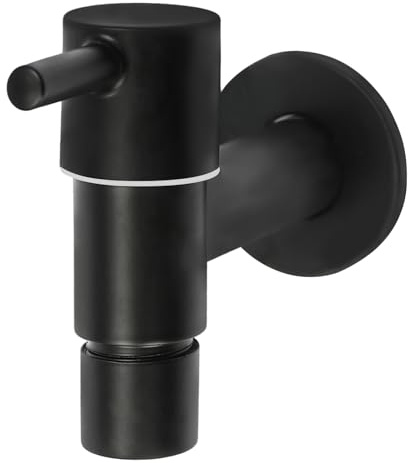 Waschmaschine Wasserhahn,Spüle Wasserhahn,Badezimmer Wandarmatur,Waschtischarmatur,Edelstahl Schnell Einzel Kaltwasserhahn Mopp Pool Wasserhahn