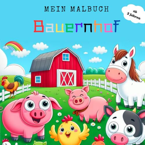 Mein Bauernhof Malbuch