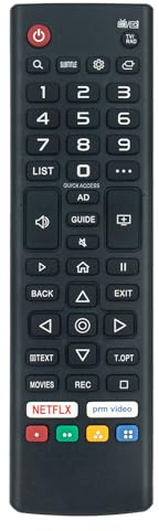 Telecomando Compatibile con LEVEL Miia Akai TV AKTV434JWB-SMART | AKTV584JWB-SMART AKTV454JWB HD8239W HD8239 MT39W240S