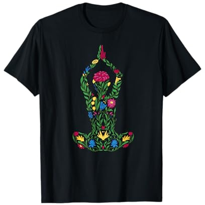 Yoga Meditation Mandala Motiv Spiritualität Lotus T-Shirt