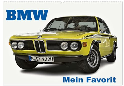 BMW Mein Favorit (Wandkalender 2026 DIN A2 quer), CALVENDO Monatskalender: 50 erfolgreiche Jahre BMW in einem einzigartigen Wandkalender (CALVENDO Mobilitaet)