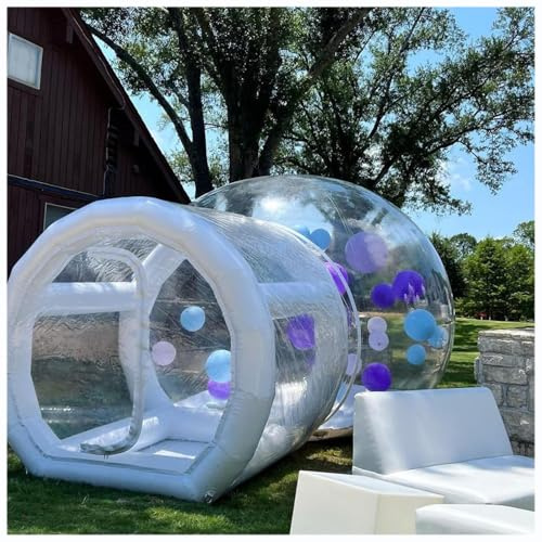 Bubble House Inflatable - with Blower and Pump Inflatable Castle PVC,Waterproof Garden Dome for Kids and Adults