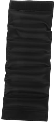 Alipis Reusable Gel Pack Wine Cooler Sleeve Insulated Ice Wine Chiller Bag for Bottles Dual-Function Hot Cold Beverage Insulation Portable Black Freezer Pouch for Outdoor Events and