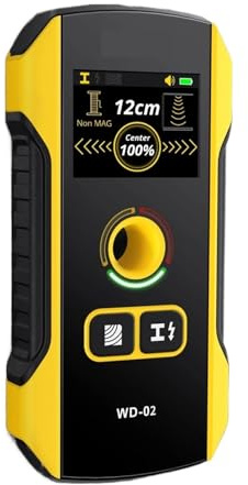 Rilevatore Tubi, Metal Detector Scanner da Parete Cavi Fili Metallo Legno Con Foro di Posizionamento Rilevatore da Parete