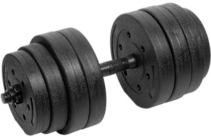 Rebel Electro Set di manubri bituminosi regolabili da 20 kg