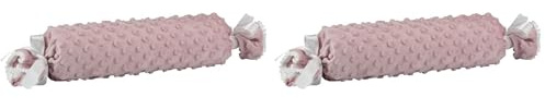 Interbaby Cojín Caramelo Burbujas, Rosa Maquillaje (Paquete de 2)