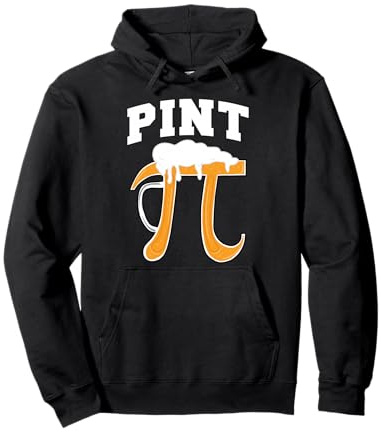Pinte Amusante en Verre Pi Sweat à Capuche