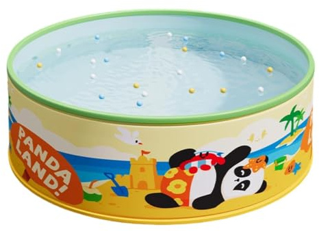 Foldable Kids Paddling Pool, No Inflation Hard Splash Pool, Solve Puncture & Storage Problems, Durable Space Saving, for Families, Garden Patio Summer Pet Use
