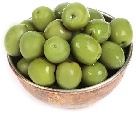 Dorri - Nocellara Olives 500g (NDW) | Premium Quality, Authentic Italian Green Olives, Sicilian Olives, Healthy Party Snack (Available from 250g to 3kg)