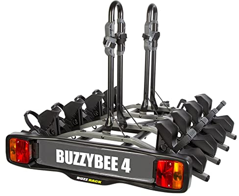 Buzz Rack Rack - New Buzzy Bee 4 Porte-vélo sur attelage Plateforme 4 vélos