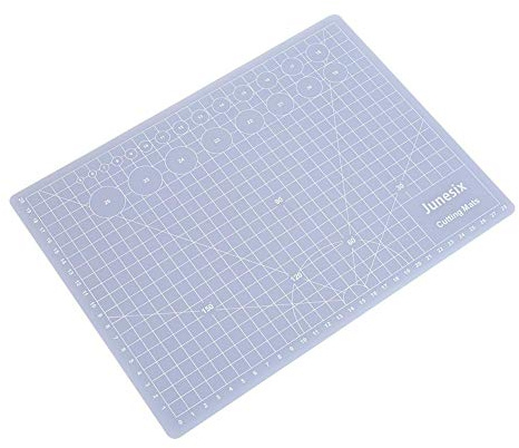 Schneidematte mit A5/A4/A3 PVC Doppelseitige Quiltgitterlinien Schneidpadplatte für DIY Craft Craft Lederwerkzeug(A4)