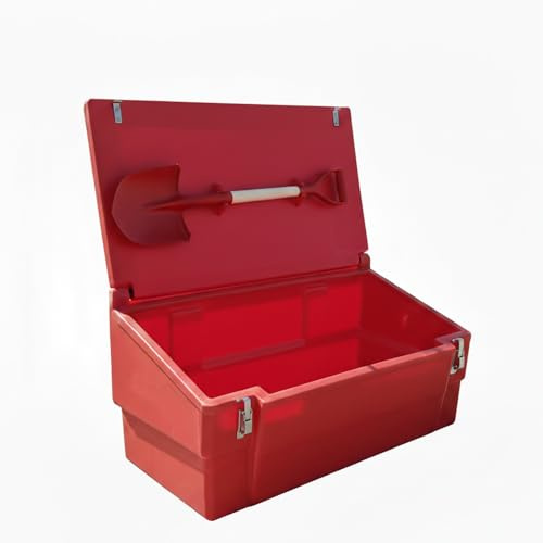 Plast'Up Rotomoulage BAC A SABLE 100L+PELLE+GRENOUILLERES CADENASSABLES 51051