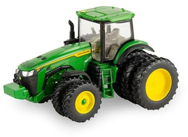 John Deere Tracteur 8R 340 à l'échelle 1/64ème avec triples sur les doubles arrières à l'avant