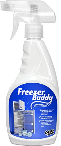 One Chem 500ml Freezer Buddy Freezer Defroster - Restore Freezer Efficiency - Prevent Damage To Pipes