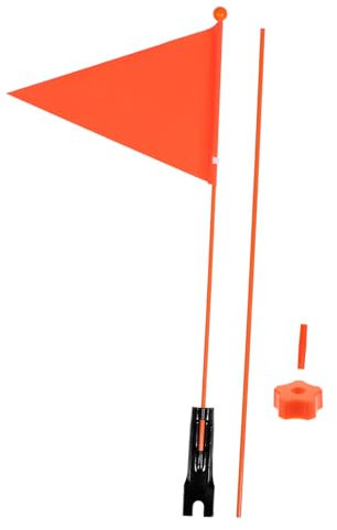 KICHOUSE 2sätze Fahrrad Sicherheitsflagge Wasserdichte Dreiecksflagge Für Kinderfahrräder Einfache Anbringung Langlebig Und Stabil Für Feiern Und Sportevents Sichtbarkeit Erhöhen Mit