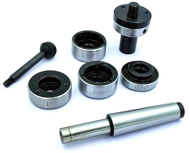 A.D. International New Supreme - Set di supporti per maschiatura e filiera per tornio (MT3)