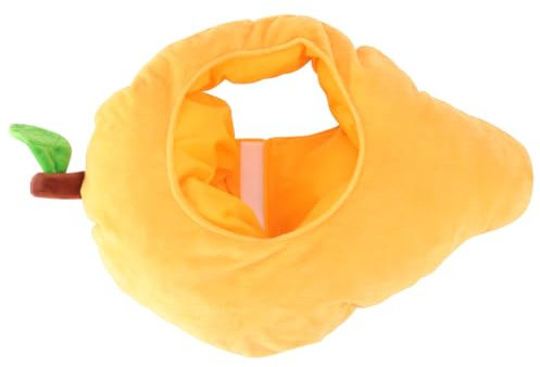 Vaguelly Cartoon Mango Hat Funny Fruit Shape Headgear for Girls Party Photo Props Orange