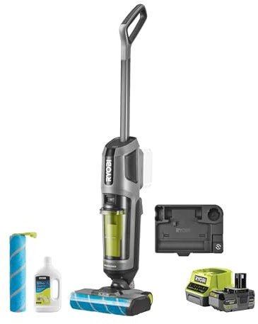 RYOBI Aspirateur Laveur RHFC18BL-0 3 en 1 Brushless 18V One+ (Vendu sans Batterie ni Chargeur) 5133006325