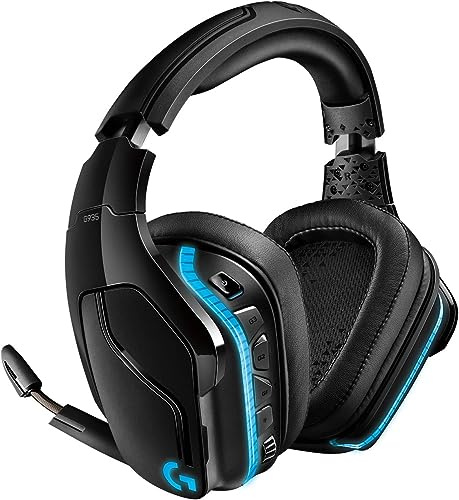 Natur Pur LieferAlles E.C. G935 - Auriculares inalámbricos para videojuegos con LIGHTSYNC RGB, sonido envolvente 7.1, DTS Headphone: X 2.0, controlador de 50 mm, conexión inalámbrica, PC/Xbox