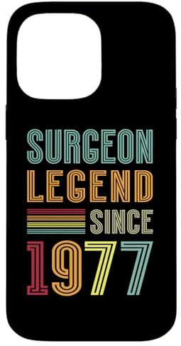Surgery Legend 1977 49 Years Scalpel 49th Birthday Surgeon Case for iPhone 14 Pro Max