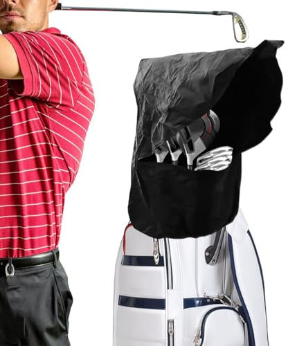 Golftasche, Regenschutz, wasserdicht, Schutzhaube für Schlägertasche, Golf-Schutztasche, für Kurs, Reisen, Training, Übungen, Spiele, Outdoor, Fitnessstudio
