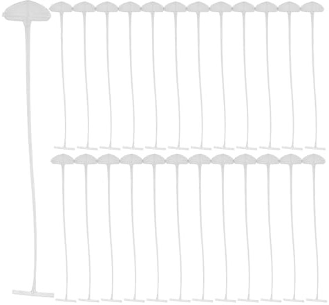 POPETPOP 10000 Recharges D'attaches à Barbes Transparentes 50 Mm pour Pistolet à Étiquettes, Fixation Rapide et Sécurisée D’étiquettes Vêtements, Paquet et Accessoires Industriels