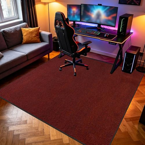 Gaming-matta för pojkar kort lugg, gamermatta, mjuka spelstolsmattor, tvättbar och halkfri, gamer halkfri dörrmatta för pojkar ungdomsrum, spelrum 150 x 200 cm (59,06 x 78,74 tum)
