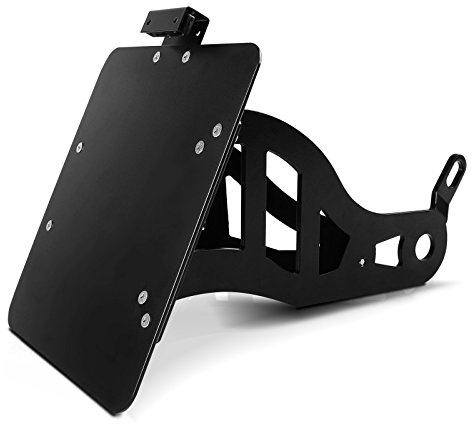Seitlicher Kennzeichenhalter für Harley Davidson Dyna Street Bob 06-17 CRB